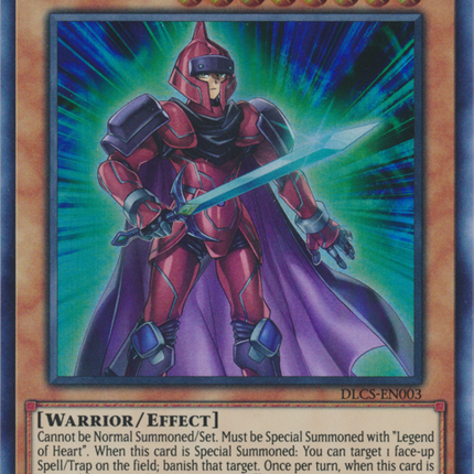 Legendary Knight Hermos (Blue) [DLCS-EN003] Ultra Rare