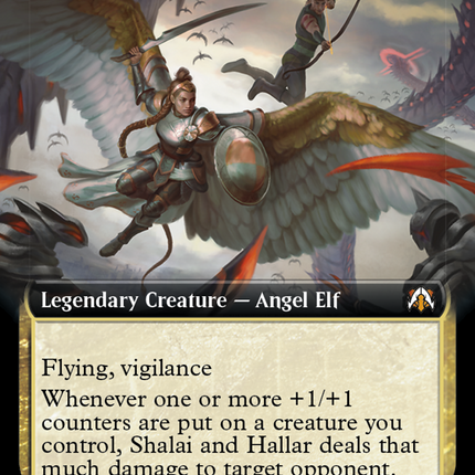 Shalai and Hallar (Extended Art) [March of the Machine Commander]