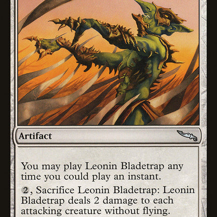 Leonin Bladetrap [Mirrodin]