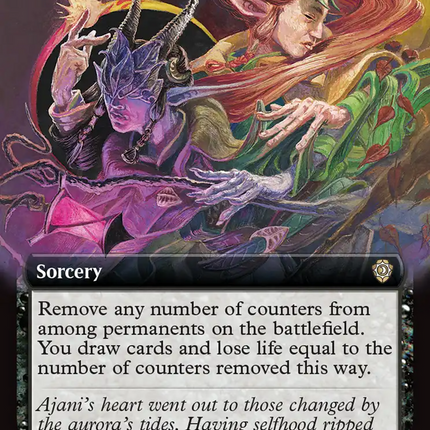 Eventide's Shadow (Extended Art) [Lorwyn Eclipsed Commander]