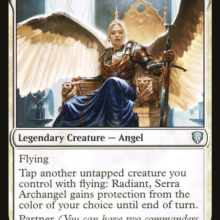 Radiant, Serra Archangel [Commander Legends]
