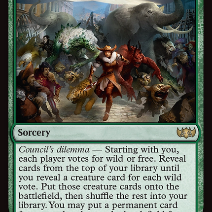 Selvala's Stampede [Tarkir: Dragonstorm Commander]