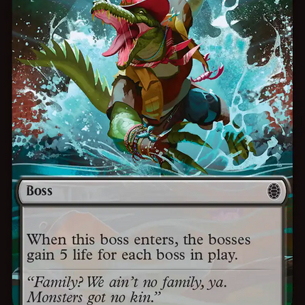 Leatherhead, Sewer Gator [Teenage Mutant Ninja Turtles Commander Tokens]
