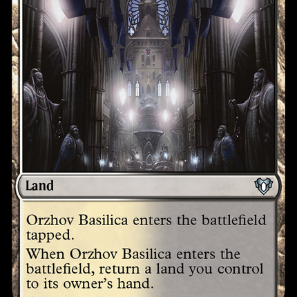 Orzhov Basilica [Commander Masters]
