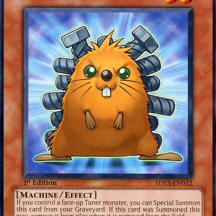 Quillbolt Hedgehog [5DS3-EN012] Common