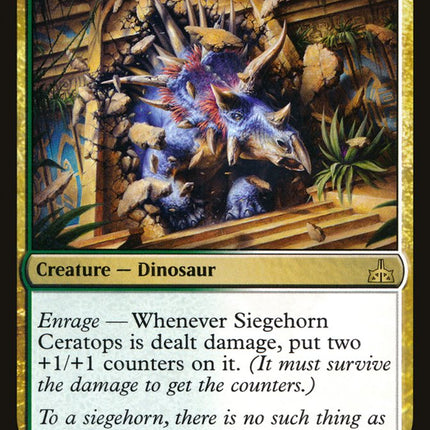Siegehorn Ceratops [Rivals of Ixalan]