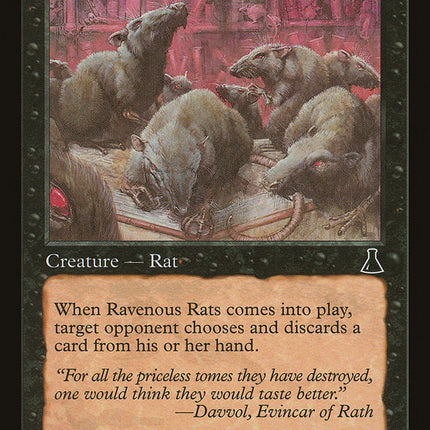 Ravenous Rats [Urza's Destiny]