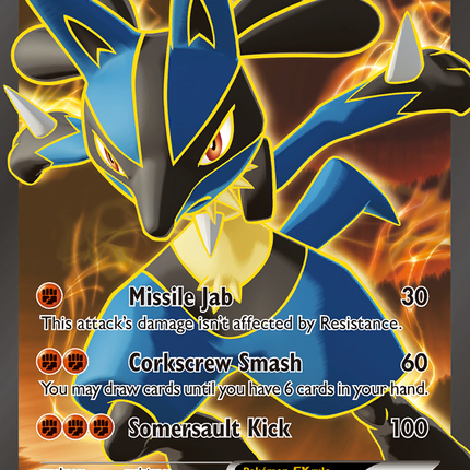 Lucario EX (107/111) [XY: Furious Fists]