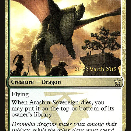 Arashin Sovereign [Dragons of Tarkir Prerelease Promos]