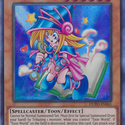 Toon Dark Magician Girl [DUPO-EN041] Ultra Rare