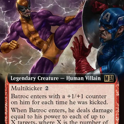 Batroc the Leaper (Extended Art) [Marvel Super Heroes Commander]