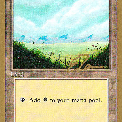 Plains (et366) (Eric Tam) [Pro Tour Collector Set]