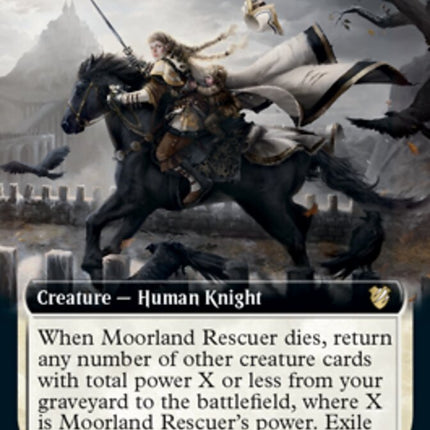Moorland Rescuer (Extended Art) [Innistrad: Midnight Hunt Commander]