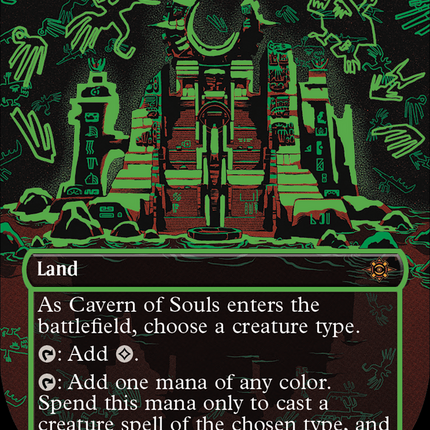 Cavern of Souls (0410f) (Borderless) [The Lost Caverns of Ixalan]