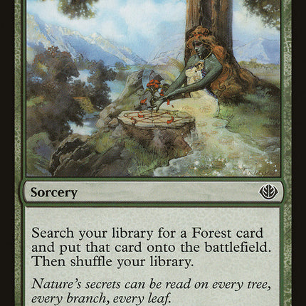 Nature's Lore [Duel Decks: Garruk vs. Liliana]