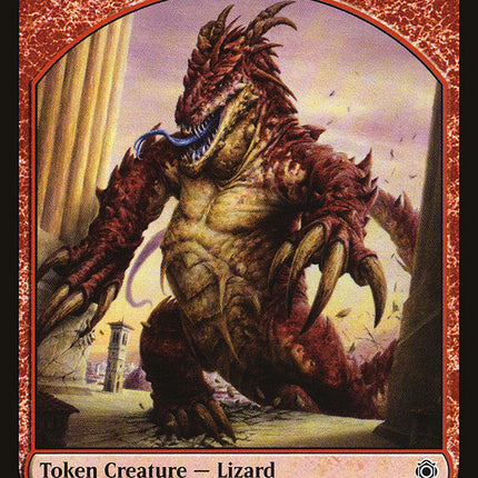 Lizard Token [Conspiracy: Take the Crown Tokens]