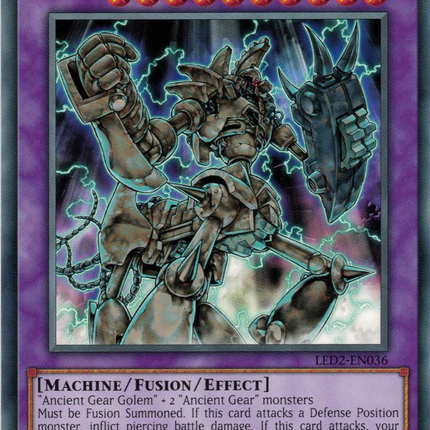 Ultimate Ancient Gear Golem [LED2-EN036] Common