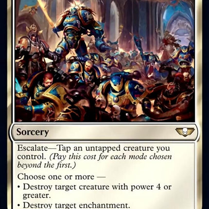 Collective Effort (Surge Foil) [Warhammer 40,000]
