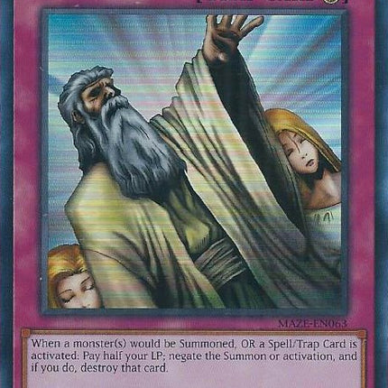 Solemn Judgment [MAZE-EN063] Super Rare