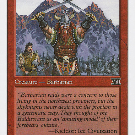 Balduvian Barbarians [Classic Sixth Edition]