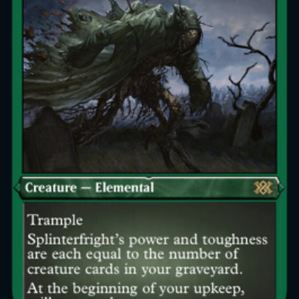 Splinterfright (Foil Etched) [Double Masters 2022]