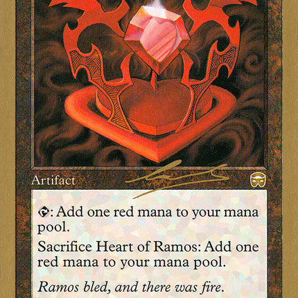 Heart of Ramos (Nicolas Labarre) (SB) [World Championship Decks 2000]