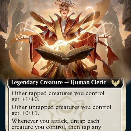 Plargg, Dean of Chaos // Augusta, Dean of Order (Extended Art) [Strixhaven: School of Mages]