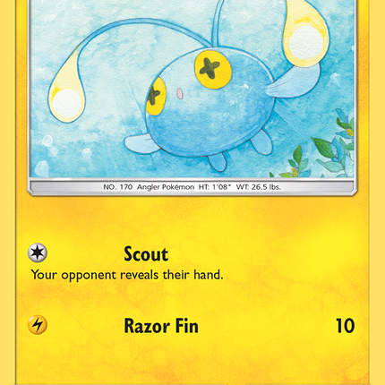 Chinchou (71/236) [Sun & Moon: Cosmic Eclipse]