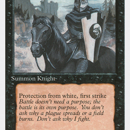 Black Knight [Fourth Edition]