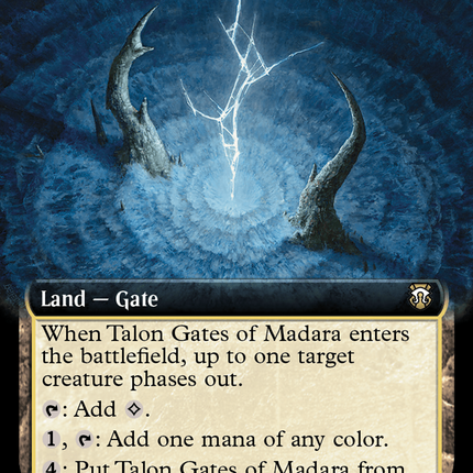 Talon Gates of Madara (Extended Art) (Ripple Foil) [Modern Horizons 3 Commander]