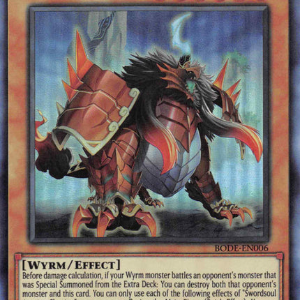 Swordsoul Auspice Chunjun [BODE-EN006] Super Rare