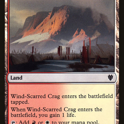 Wind-Scarred Crag [Commander 2017]