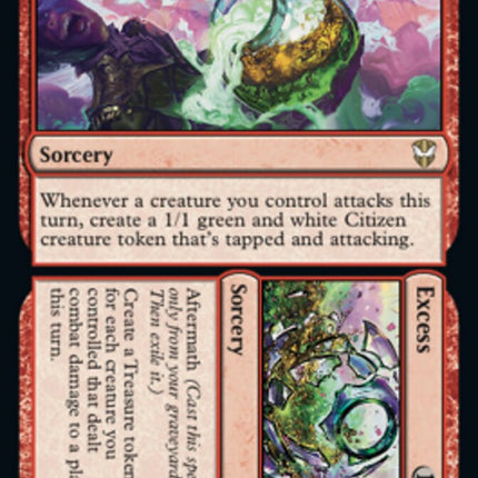 Indulge // Excess [Streets of New Capenna Commander]