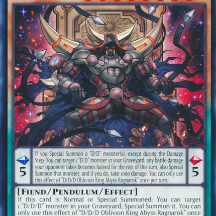 D/D/D Oblivion King Abyss Ragnarok [SDPD-EN012] Common