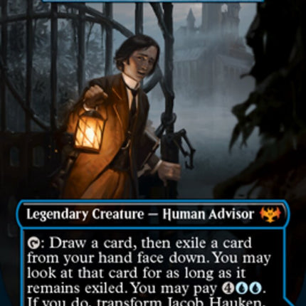 Jacob Hauken, Inspector // Hauken's Insight - Jonathan Harker // Harker's Obsessive Inquiry [Innistrad: Crimson Vow]