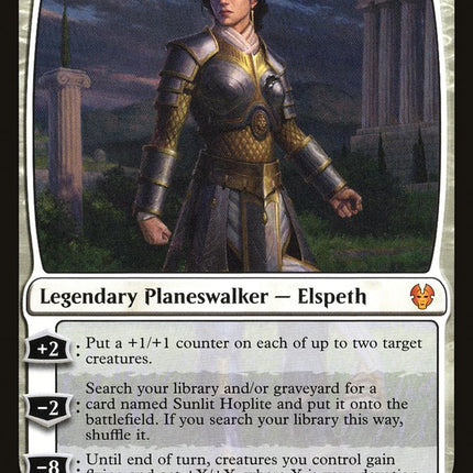 Elspeth, Undaunted Hero [Theros Beyond Death]