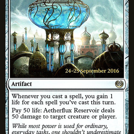 Aetherflux Reservoir [Kaladesh Prerelease Promos]