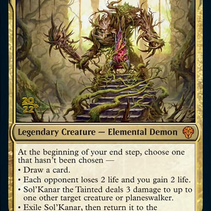 Sol'Kanar the Tainted [Dominaria United Prerelease Promos]