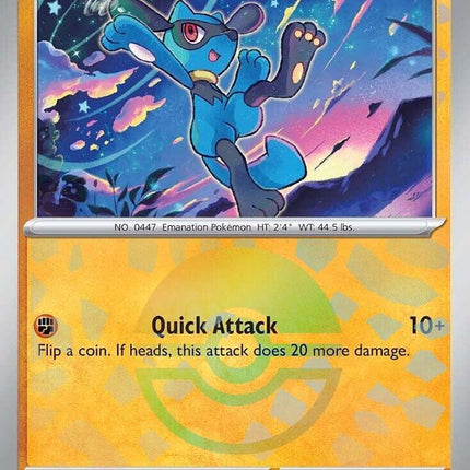 Riolu (050/131) (Poke Ball Pattern) [Scarlet & Violet: Prismatic Evolutions]
