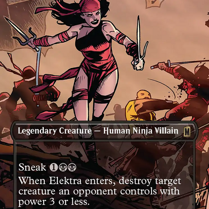 Elektra, Daughter of the Hand (Borderless) [Marvel Super Heroes]