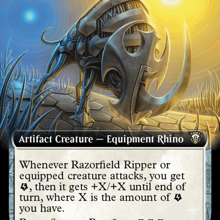 Razorfield Ripper (Extended Art) [Modern Horizons 3 Commander]