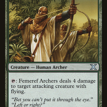 Femeref Archers [Tenth Edition]