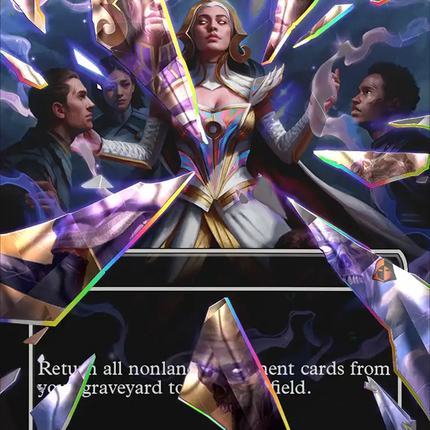Return to the Light Realms (Borderless) (Facet Foil) (0415) [Reality Fracture]