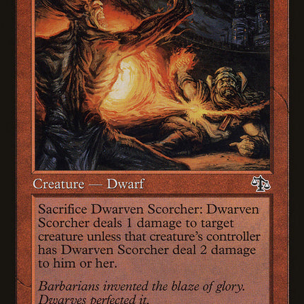 Dwarven Scorcher [Judgment]