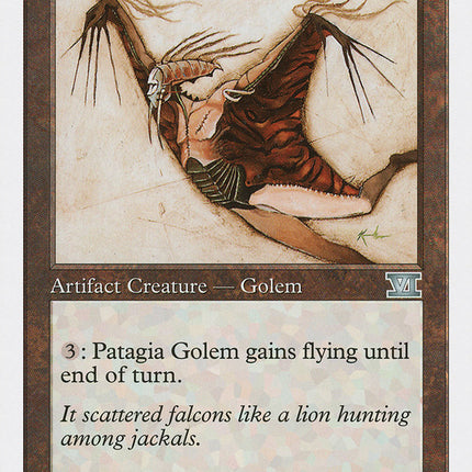 Patagia Golem [Classic Sixth Edition]