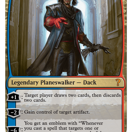 Dack Fayden (White Border) [Mystery Booster 2]