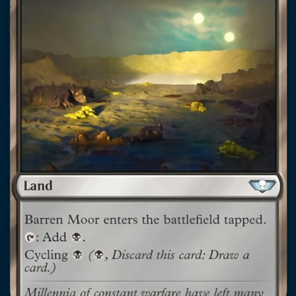 Barren Moor (Surge Foil) [Warhammer 40,000]
