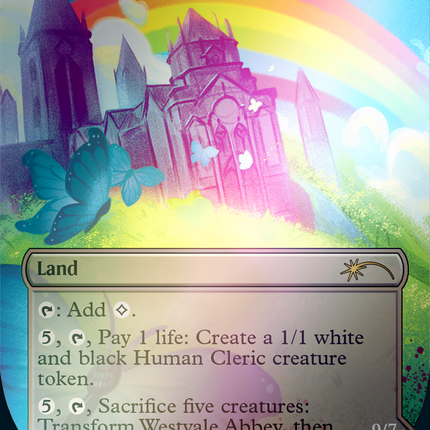 Westvale Abbey // Ormendahl, Profane Prince (Borderless) [Secret Lair: From Cute to Brute]