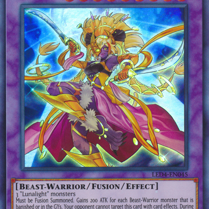 Lunalight Sabre Dancer [LED4-EN045] Super Rare