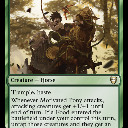 Motivated Pony [The Lord of the Rings: Tales of Middle-Earth Commander]